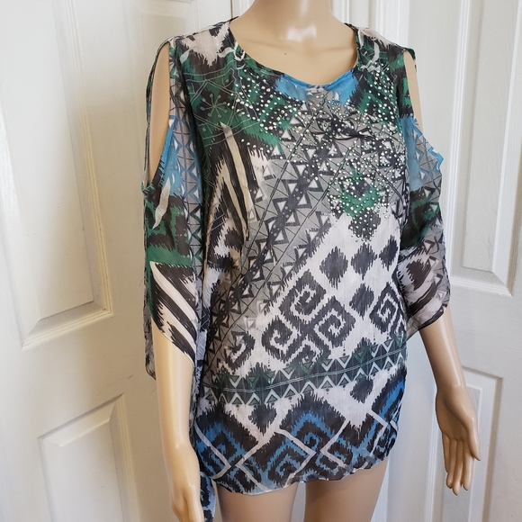 Beaded Batwing Top - Picture 4 of 11